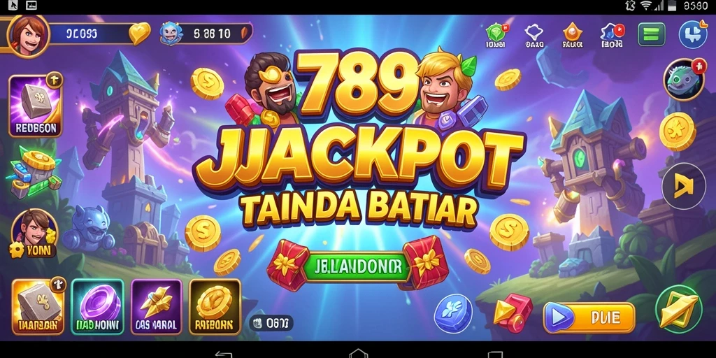 Tampilan gameplay 789JACKPOT yang menakjubkan dalam dunia Open World.