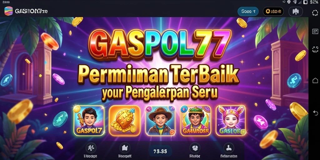 GAMBAR SCREENSHOT GASPOL77 MENAMPILKAN GAMEPLAY SLOT YANG MENARIK